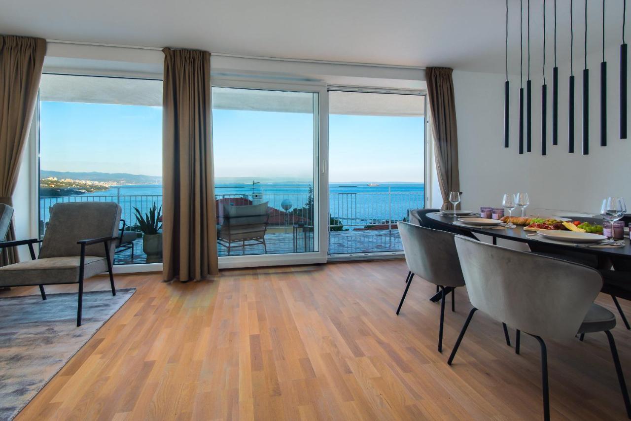 Premium Apartment With Beautiful Sea View, Short Walk To The Sea Opatija Luaran gambar