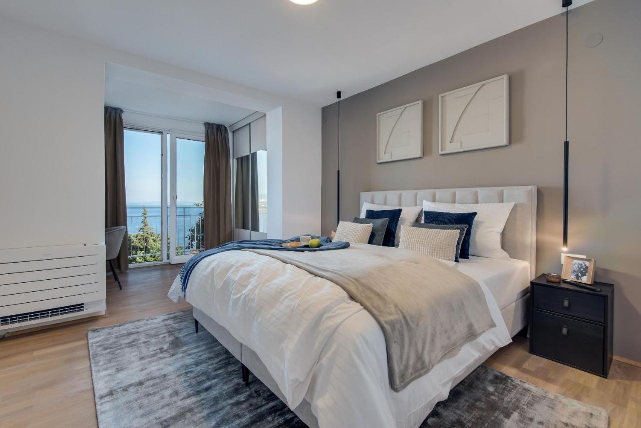 Premium Apartment With Beautiful Sea View, Short Walk To The Sea Opatija Luaran gambar