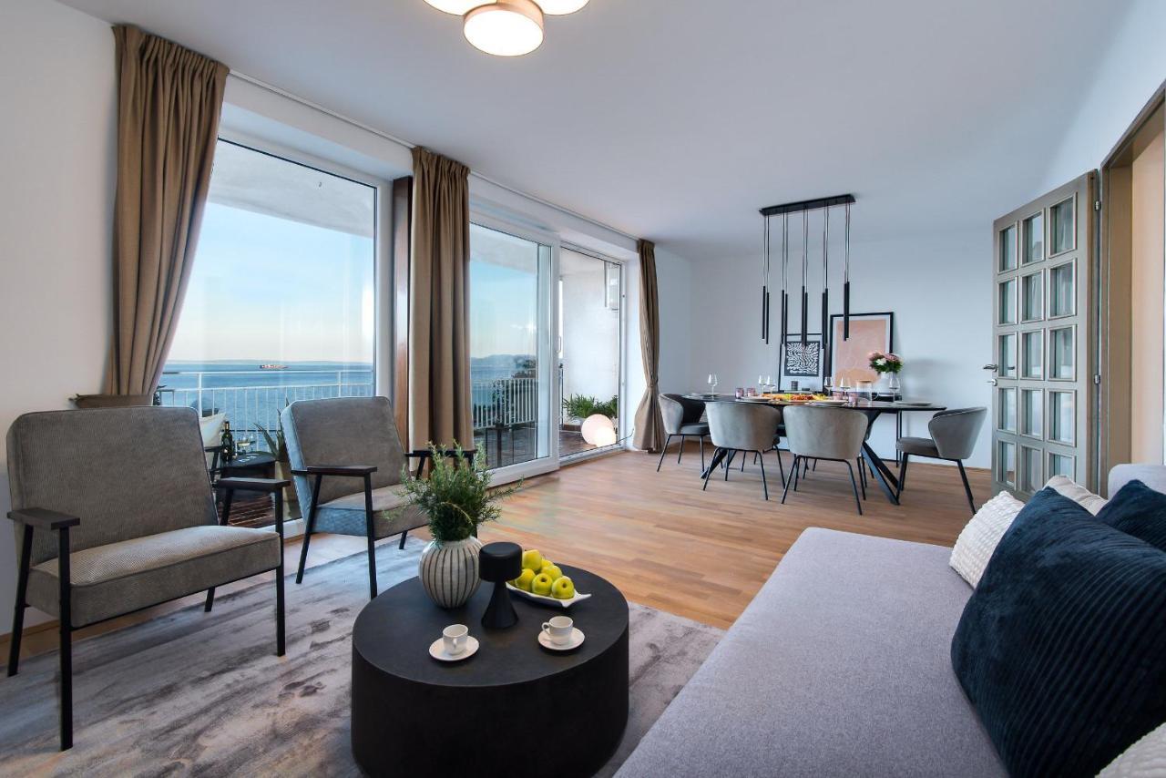 Premium Apartment With Beautiful Sea View, Short Walk To The Sea Opatija Luaran gambar